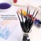 10 Pcs Detail Paint Brushes Set Miniature Brushes for Fine Detailing & Art Painting - Acrylic, Watercolor,Oil,Models, Warhammer 40k
